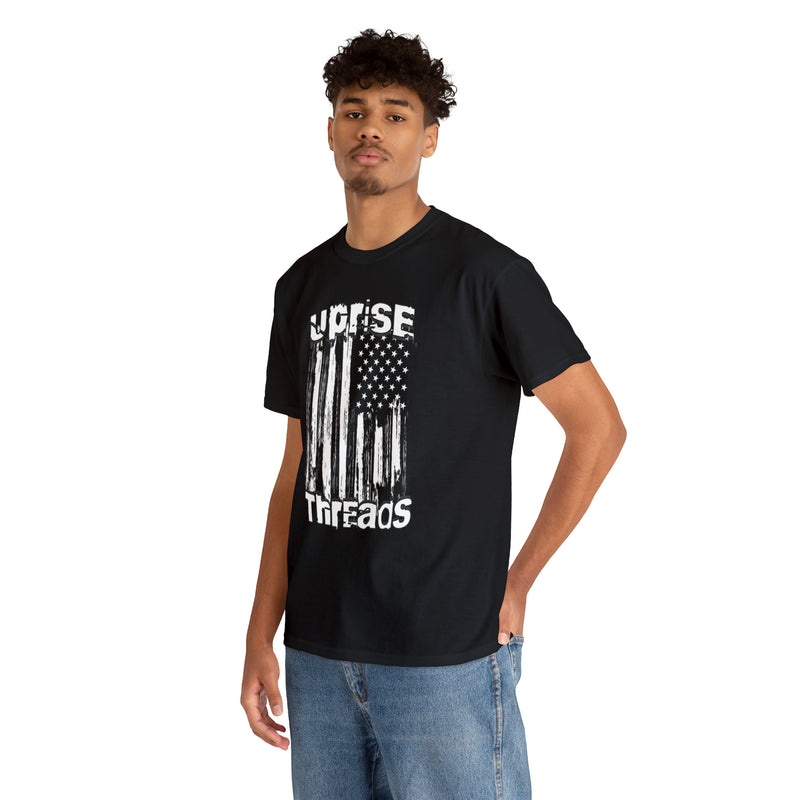 UT Distressed Flag T-shirt (Black)