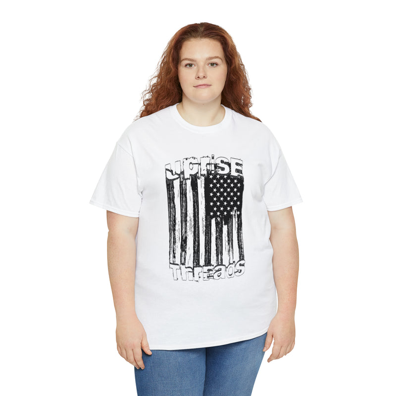 UT Distressed Flag T-shirt (White)