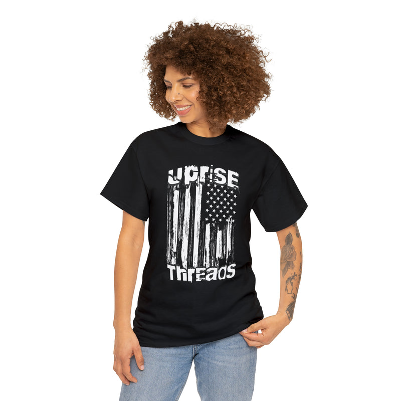 UT Distressed Flag T-shirt (Black)