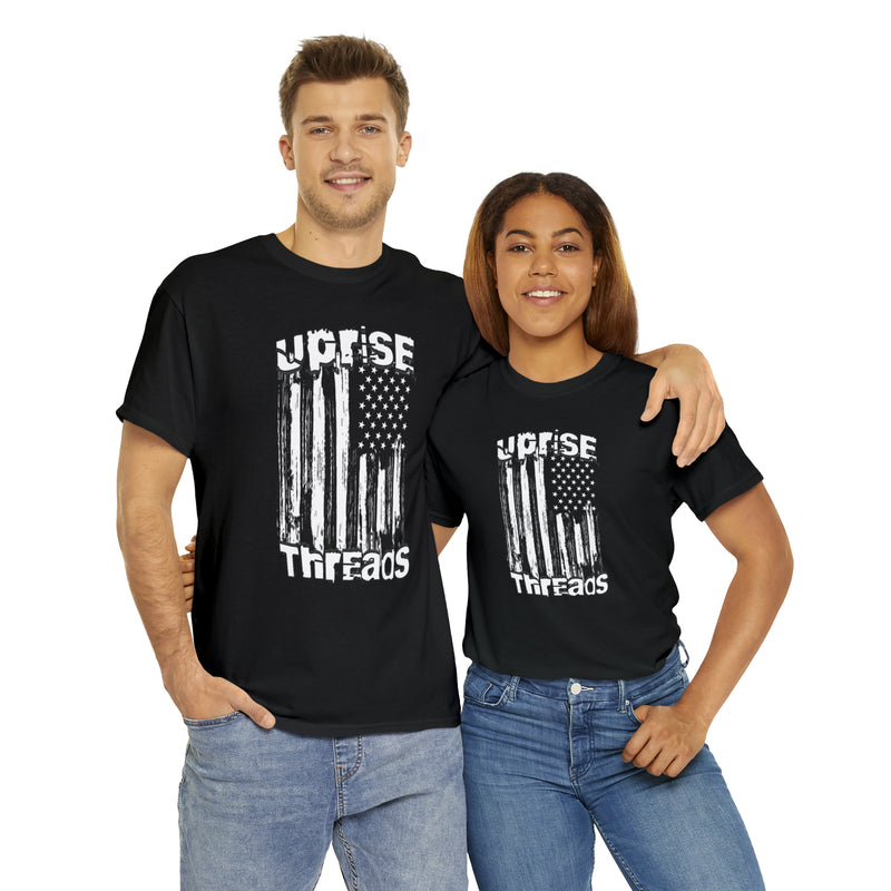 UT Distressed Flag T-shirt (Black)