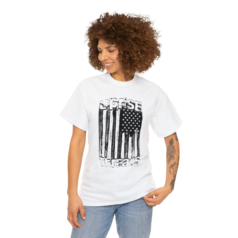 UT Distressed Flag T-shirt (White)