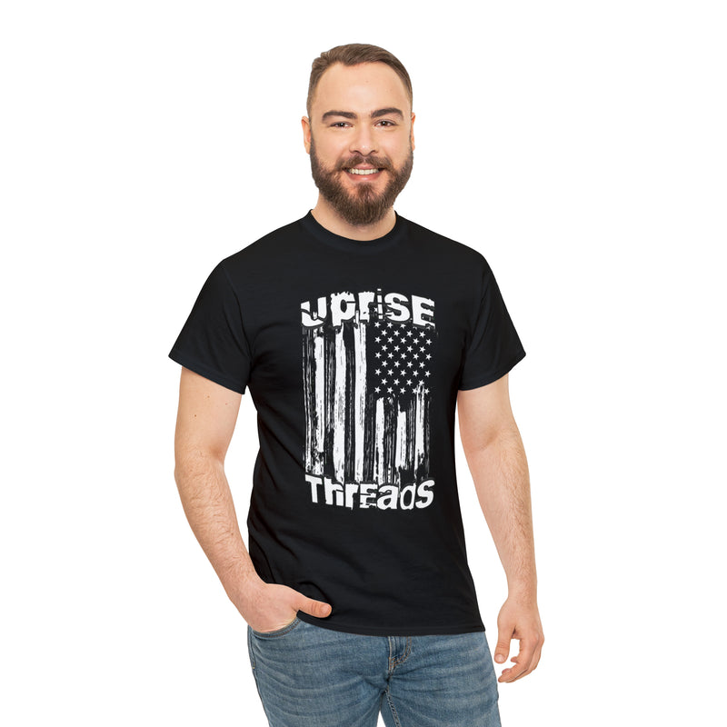 UT Distressed Flag T-shirt (Black)