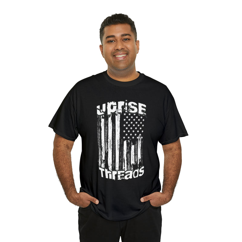 UT Distressed Flag T-shirt (Black)