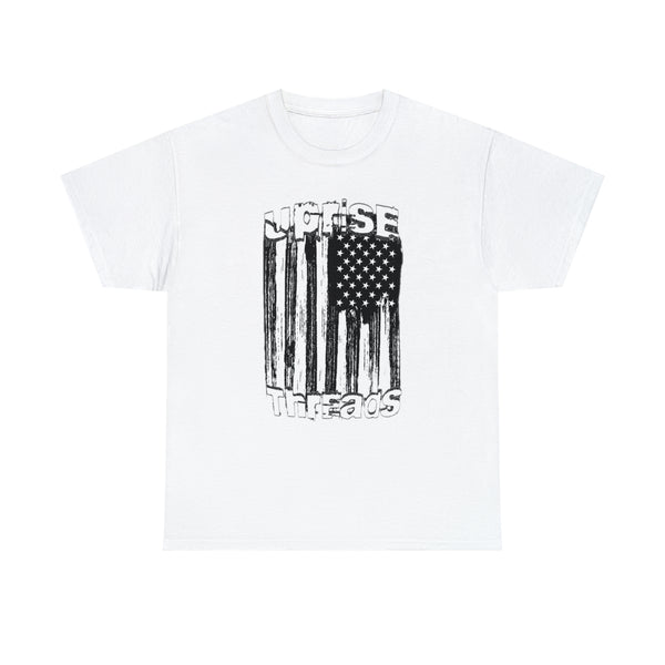 UT Distressed Flag T-shirt (White)