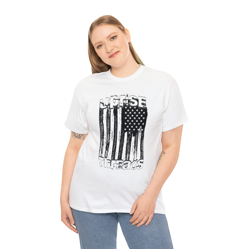 UT Distressed Flag T-shirt (White)