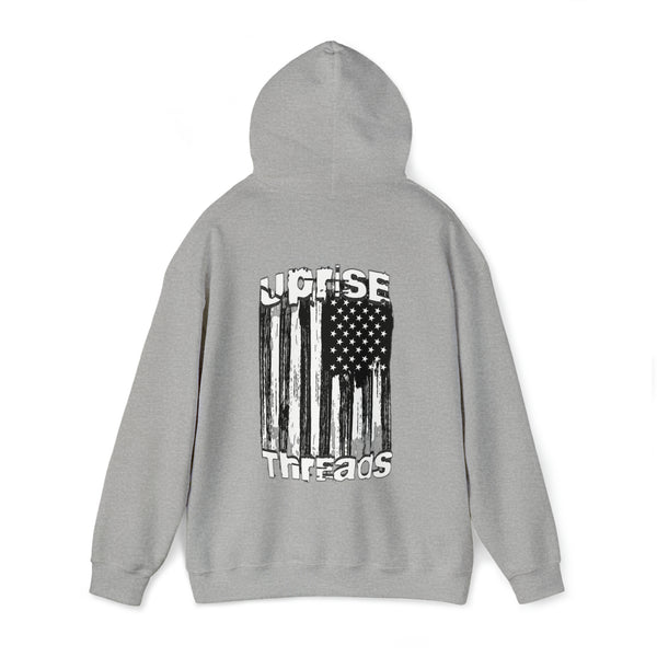 UT Distressed Flag Hoodie (Sports Grey)